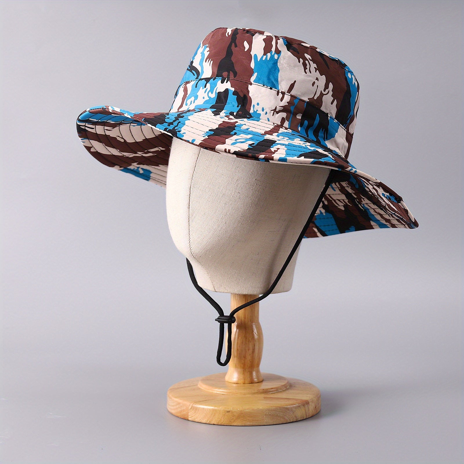 Camouflage Bucket Hat Men's Outdoor Fishing Mountaineering Sun Hat
