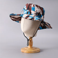 Camouflage Bucket Hat Men's Outdoor Fishing Mountaineering Sun Hat