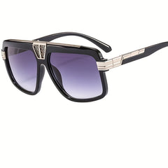 Men's Square Frame UV Protection Sunglasses