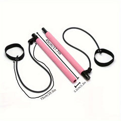 Multifunctional Pilates Stick With Tension Rope Fitness Yoga Pedal
