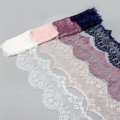 3 Yards Lace Ribbon Floral Lace Edge Trim Embroidery Lace Applique