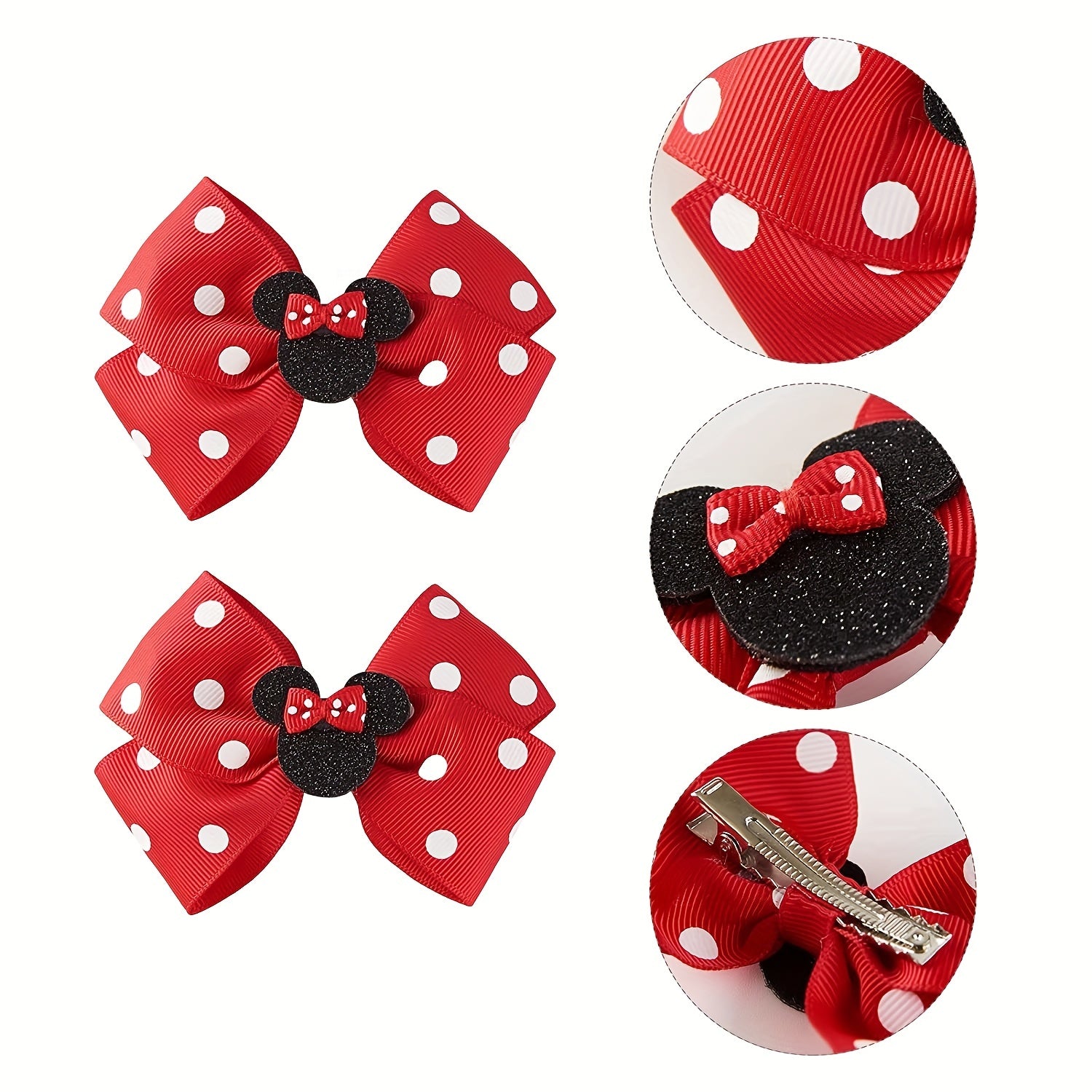 Sequins Mouse Hair Clips & Hair Bows Hairpin Headwear Princess Hair Accessories