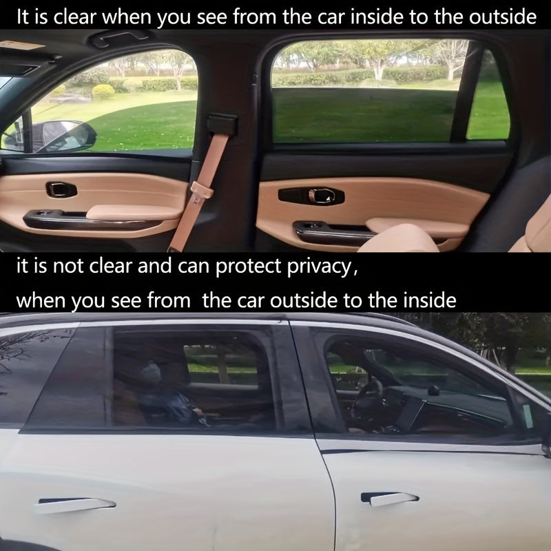 4pcs Car Window Sun Shade Protect Your Baby & Kids from UV Rays & Bugs