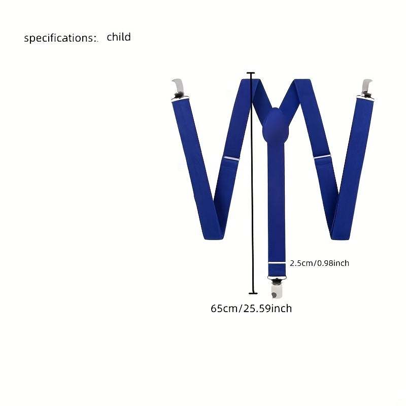 Men's Elastic Clip Suspenders
