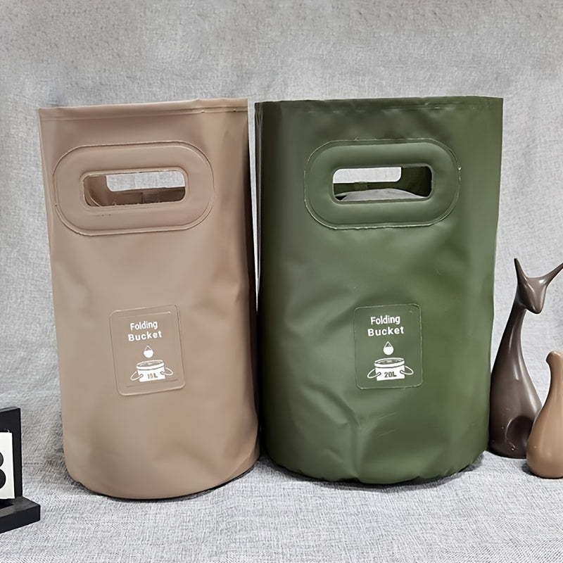 15L 20L Folding Water Bucket Portable Multi-use Container For Camping