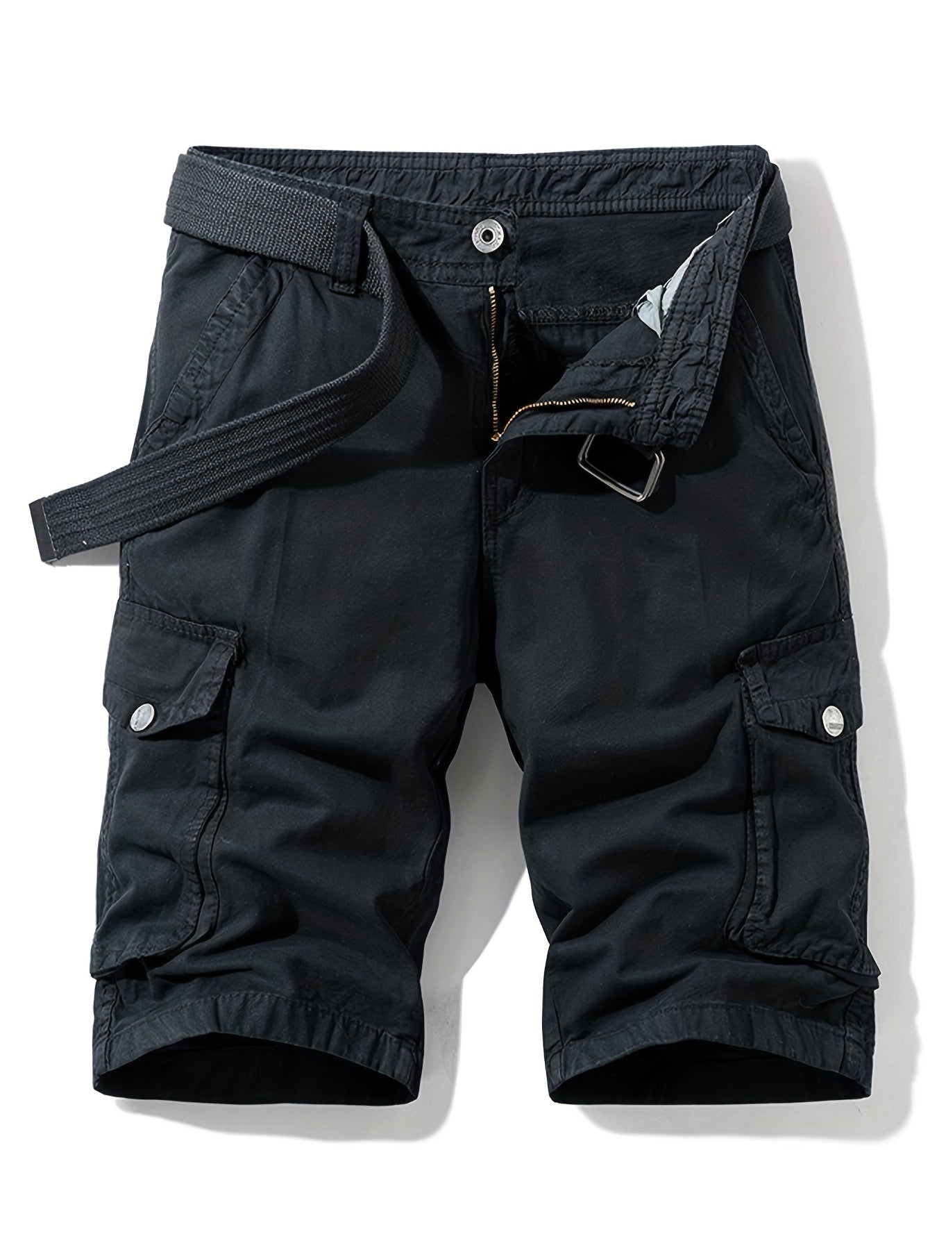 Men's Cotton Cargo Shorts for Spring and Summer