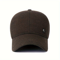 Men's Winter Ear Protection Warm Baseball Cap Thick Cotton Hat