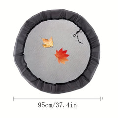 Garden Bucket Protection Net Cover Rain Barrel Filter Water Tank Screen