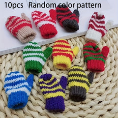 Christmas Tree Ornaments Gloves Hanging Decor