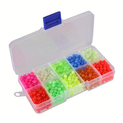 1000pcs Luminous Fishing Beads Kit for Deep Sea Night Fishing