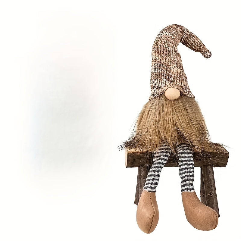 1pc Christmas Faceless Doll Hanging Decoration for Home, Bar, Cafe