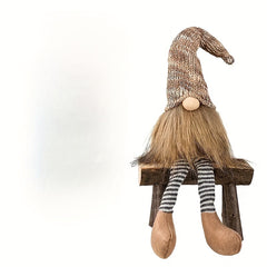 1pc Christmas Faceless Doll Hanging Decoration for Home, Bar, Cafe