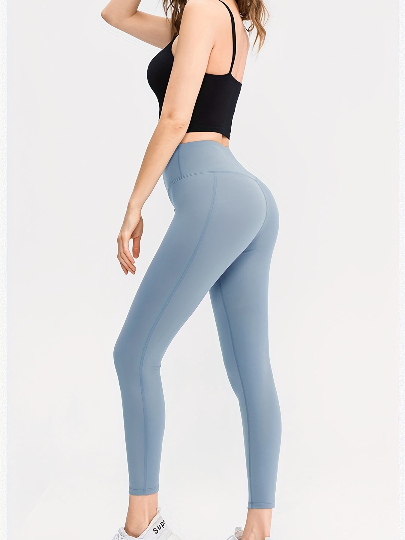 High Waisted Butt Lifting Leggings for Yoga Running Fitness