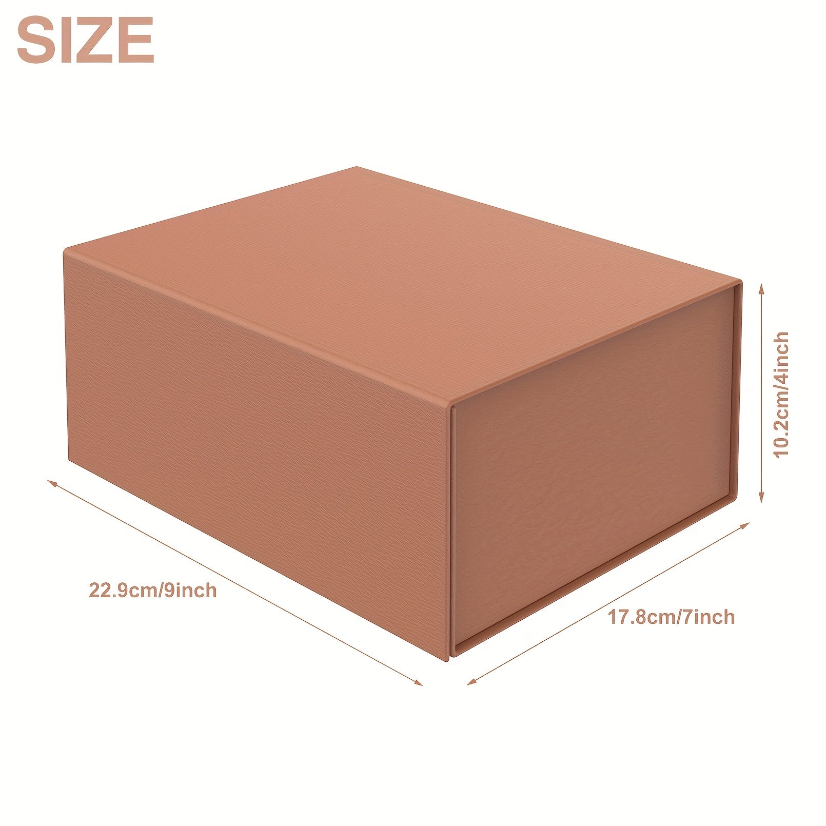 Magnetic Closure Gift Box 22x17x10 cm - Ideal for Father's & Mother's Presents