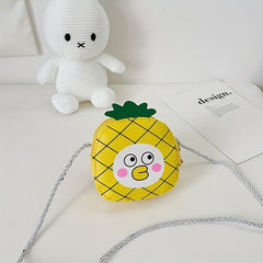 Kids Fruit Crossbody Bag Mini Coin Purse for Girls