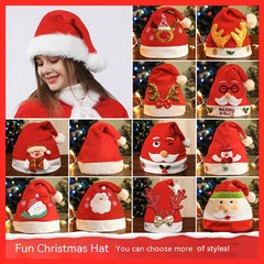 Christmas Hat Christmas Gift Shape Decoration Dress Up Hat