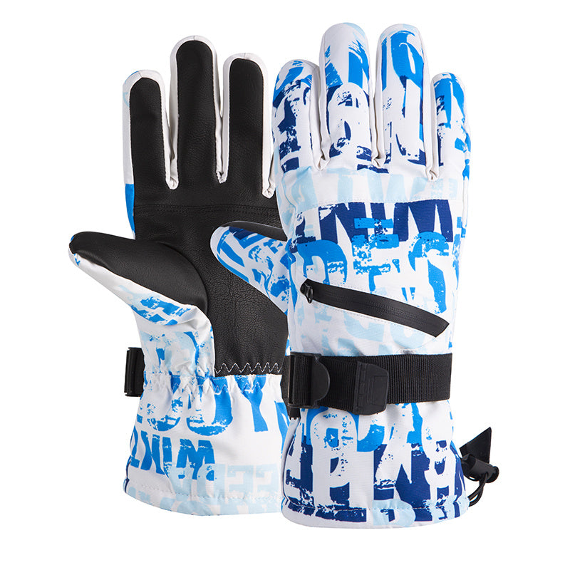 Warm Winter Cycling Gloves Thermal Insulated Windproof & Water Resistant