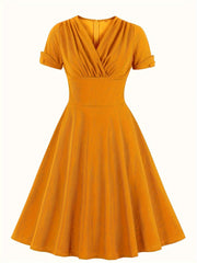 Women's A-line Retro Dress
