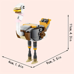 10pcs Mini Farm Animals Building Blocks Toys Birthday