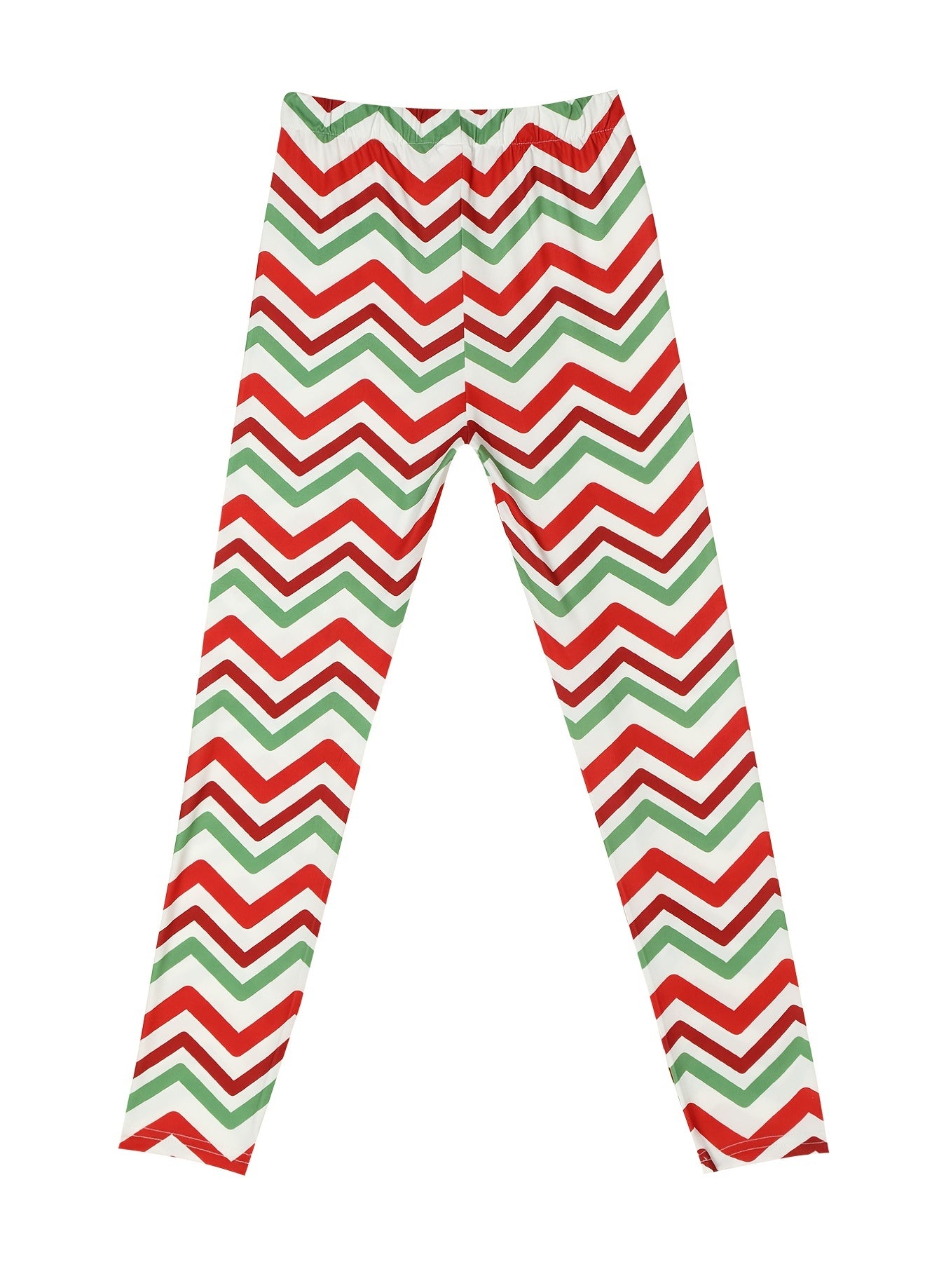 Kid Girls Geo Striped Print Legging Slim Fit Sports Casual Tight Pants