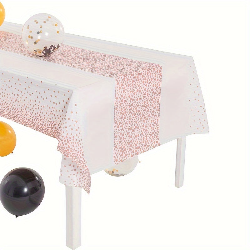 Christmas Disposable Party Tablecloth Waterproof Wash