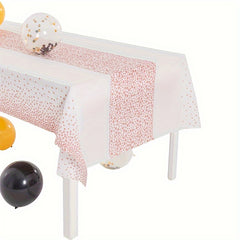 Christmas Disposable Party Tablecloth Waterproof Wash