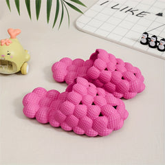 Comfy Solid Slippers for Boys and Girls Non Slip Lightweight