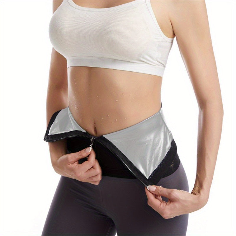 Zipper Waist Trainer Tummy Wrap Slim Girdle Belt Women's Underwear