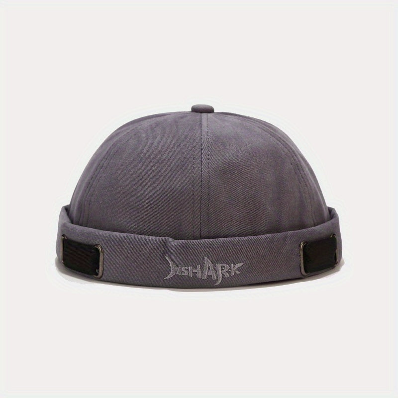 Shark Pattern Men's Landlord Hat Beanie