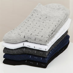 Men's Business Socks Anti-Odor Comfortable Crew Socks
