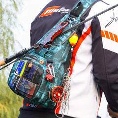 Histar Fishing Tackle Bag Large Capacity Crossbody Bag