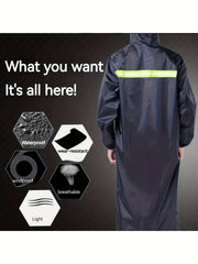Hooded Raincoat for Outdoor Activities