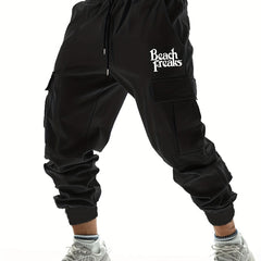 Beach Freaks Stretch Cargo Pants Men's Joggers For Outdoors