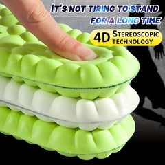 TPU Leather Sneaker Cushion Insoles - Small Shoe Comfort