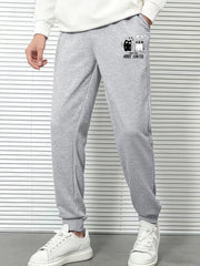 Men's Cartoon Print Drawstring Sweatpants