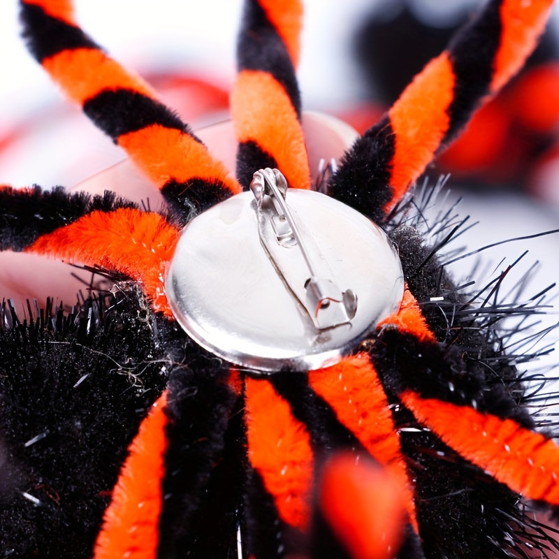 Spider Shaped Hair Clip Slap Bracelet Brooch