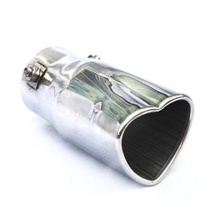 Heart Shaped Exhaust Tail Pipe Muffler Upgrade for Your Car