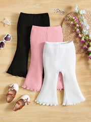 Toddler Flared Pants Casual Trousers for Girls