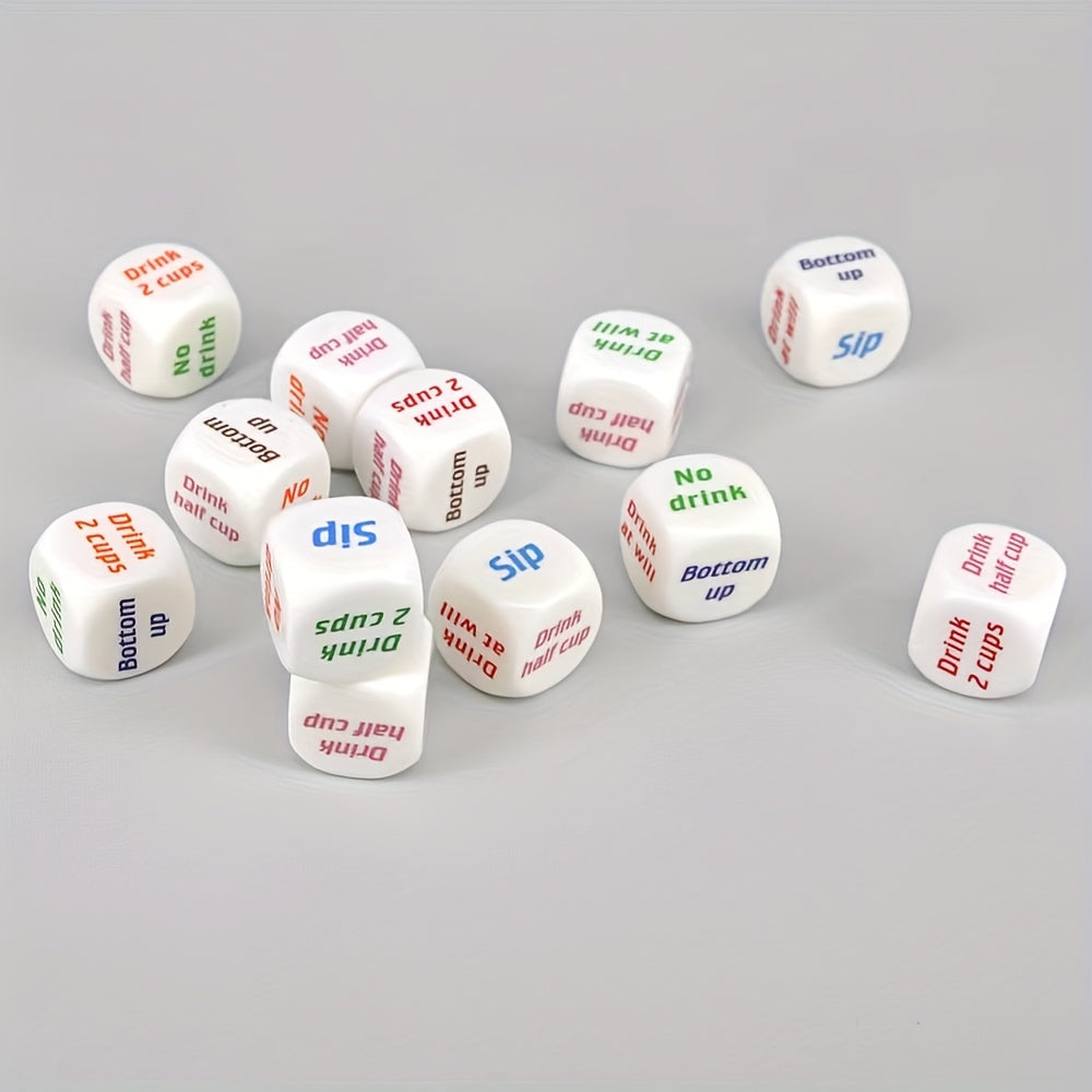 Drinking Dice Set for Board Game Party Halloween Supplies