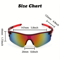 Men's Cycling Glasses Sports Sunglasses