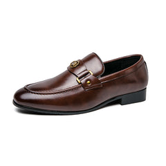 Men's Classic Slip On Loafer Shoes for Wedding Business Party Office