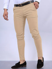 Men's Vintage Style Slim Fit Slacks
