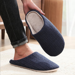 Men's Minimalist Bedroom Slip On Slippers