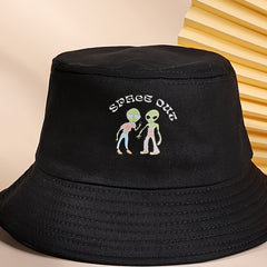 Alien Pattern Men's Bucket Hat