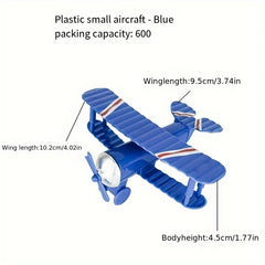 Retro Small Airplane Model Birthday Gift Baking Decoration Ornament
