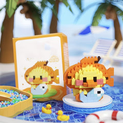 Duck Shape Micro Particle Building Blocks DIY Creative Gift
