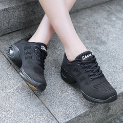 Women's Non-slip Jazz Dance Shoes Lightweight Sneakers