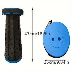 Portable Folding Stool Load 181KG Camping Hiking BBQ