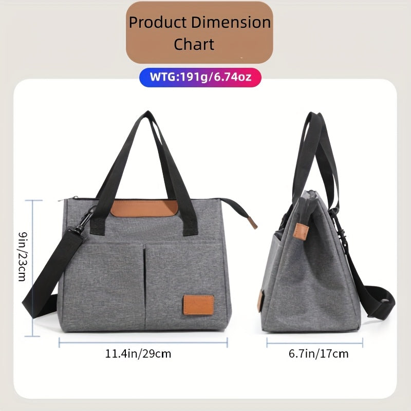 Foldable Insulated Lunch Bag Leak Proof Portable Cooler