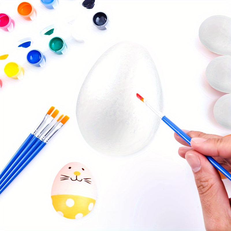 50pcs6 Craft Foam Egg Smooth Easter Christmas Halloween Holiday Crafts